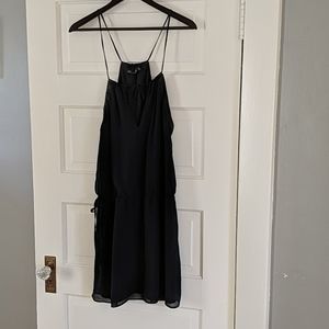Navy zara mini dress